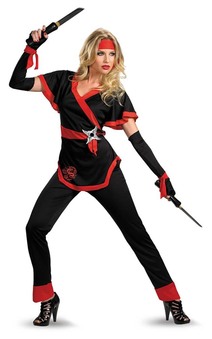 Ninja Master Adult Plus Costume