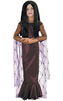 Morticia Addams Child Costume