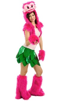 Brooklyn Pink Gorilla Teen Costume