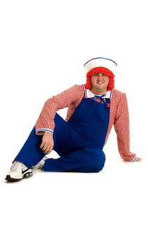 Raggedy Andy Doll Adult Costume