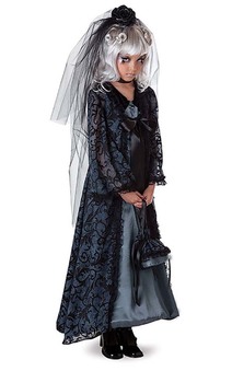 Midnight Bride Child Costume