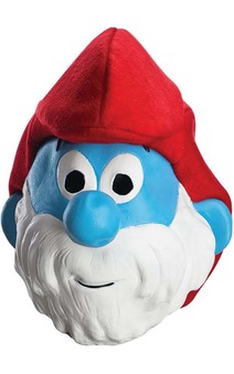 Papa Smurf Adult Mask