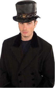 Steampunk Belted Hat