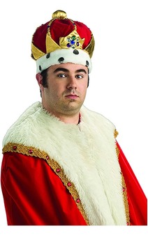 Deluxe Royal King Adult Crown