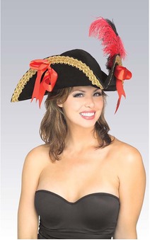 Deluxe Velvet Pirate Hat