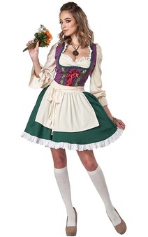 Oktoberfest Beer Garden Girl Adult Costume