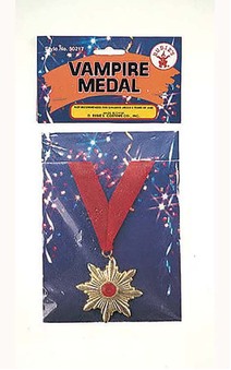 Vampire Medal Medallion Necklace
