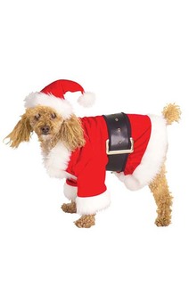 Santa Claus Dog Pet Costume