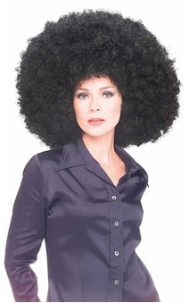 Black Oversize Afro / Clown Wig