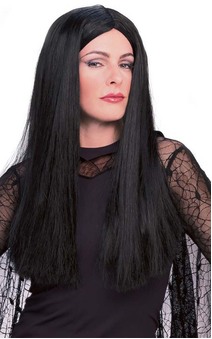 Morticia Addams Family Adult Wig