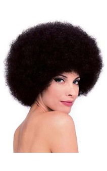 Deluxe Brown Afro Adult Wig