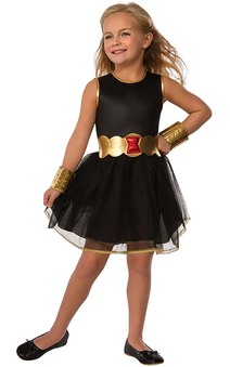 Black Widow Tutu Child Costume