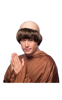 Monk Adult Religious Wig