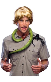 Steve Irwin Crocodile Hunter Blonde Adult Wig