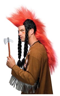 Indian Mohawk Wig