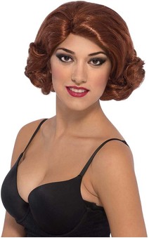 Deluxe Black Widow Avengers Adult Wig