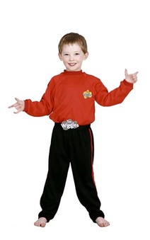 Red Wiggles Murray, Simon Child Wiggles Costume