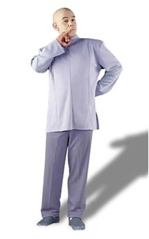 Dr Doctor Evil Austin Powers Adult Costume