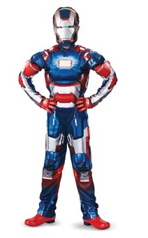 Child Iron Man 3 Patriot Muscle Costume