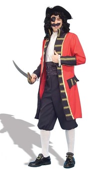 Captain Hook Pirate Adult Costume