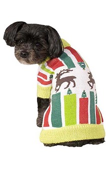 Reindeer Sweater Pet Christmas Costume