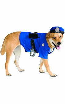 Big Dogs Police Officer Pet Dog Costume