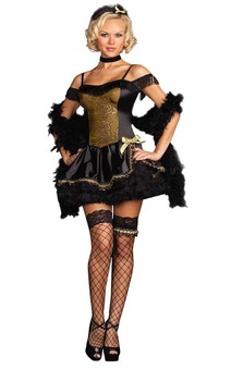Sexy Western Bar Maid Adult Costume