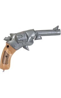Inflatable Toy Revolver Gun