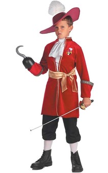 Disney Peter Pan Captain Hook Pirate Toddler Costume