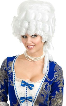 Colonial Maiden Renaissance Adult Wig 