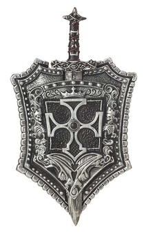 Crusader Knights Shield & Sword