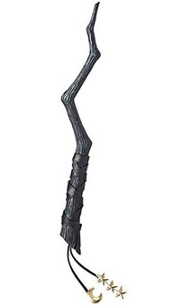 Witch's Wand Black 14 Inches