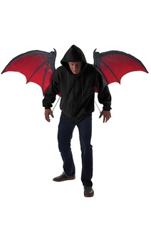 Bloodnight Bat Wings Adult Vampire Costume Accessory