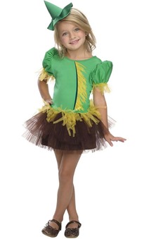 Scarecrow Tutu Child Toddler Wizard Of Oz Costume