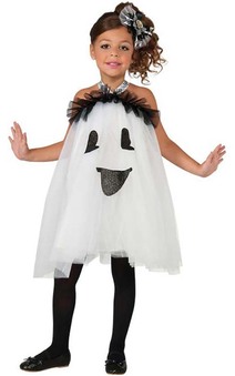 Ghost Tutu Dress Child Costume