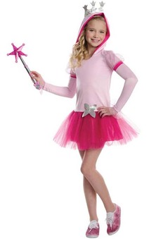 Glinda Witch Wizard Of Oz Hoodie Tutu Child Costume