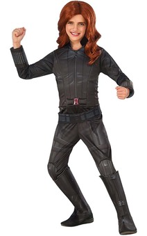 Deluxe Black Widow Child Costume