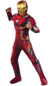 Deluxe Iron Man Child Costume