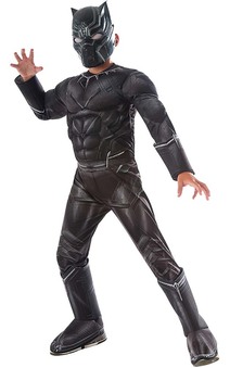 Deluxe Black Panther Child Costume