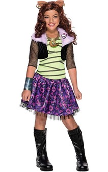 Clawdeen Wolf Monster High Child Costume