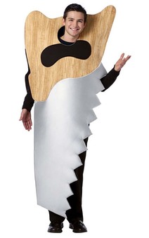 Hardware Saw Adult Construction Costume