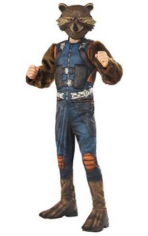 Deluxe Rocket Raccoon Guardians Of The Galaxy Child Costume