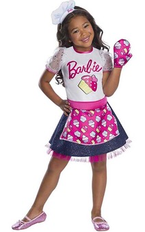 Barbie Chef Child Toddle Costume
