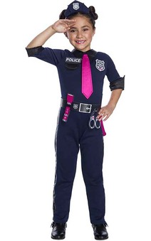 Barbie Police Officer Child Costume