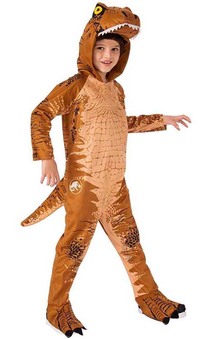 T-rex Jurassic World Jumpsuit Child Costume