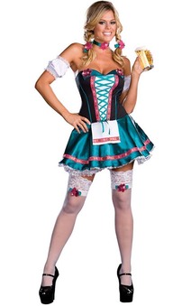 Heidi German Beer Wench Oktoberfest Adult Costume