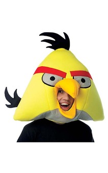 Yellow Angry Birds Adult Mask