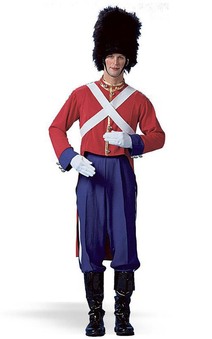 Toy Solider Bristish Guard Adult Costume