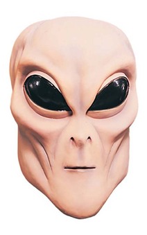 LATEX FLESH ALIEN COSTUME MASK