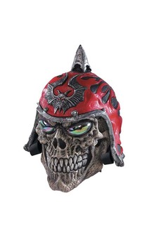 Demon Rider Skull Latex Mask